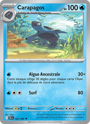 Carapagos 022/172 Pokémon Foudre Noire (BLK)