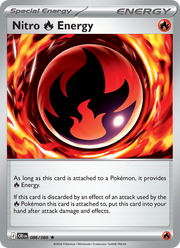 Énergie Fire Nitro 86/86 — Pokémon Chaos Ascendant (ME04)