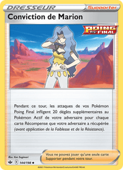 Conviction de Marion 144/233 Pokémon Règne de Glace (CRE)