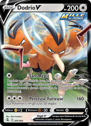 Dodrio V 201/284 — Pokémon Poing de Fusion (FST)