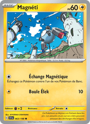 Magnéti 063/258 Pokémon Écarlate et Violet (EV01)