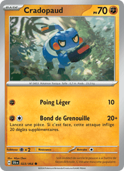 Cradopaud 023/99 Pokémon Fable Nébuleuse (EV6.5)