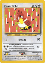Canarticho 43/66 Pokémon Neo Revelation (N3)