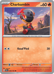 Charbambin 038/279 Pokémon Évolutions à Paldea (EV02)