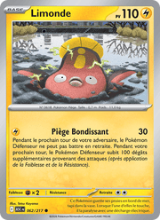 Limonde 062/295 Pokémon Héros Transcendants (ME2.5)
