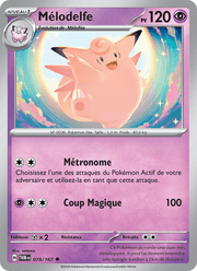 Mélodelfe 079/226 Pokémon Mascarade Crépusculaire (EV06)