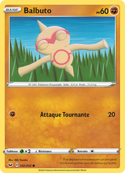 Balbuto 102/216 Pokémon Épée et Bouclier