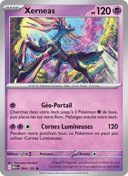 Xerneas 064/188 Pokémon Méga-Évolution (ME01)