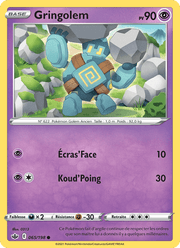 Gringolem 65/233 Pokémon Règne de Glace (CRE)