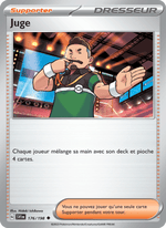 Juge 176/258 Pokémon Écarlate et Violet (EV01)