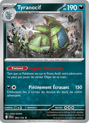 Tyranocif 095/190 Pokémon Aventures Ensemble (EV09)