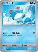 Marill 044/279 Pokémon Évolutions à Paldea (EV02)