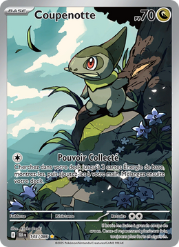 Coupenotte 145/86 — Pokémon Foudre Noire (BLK)