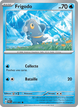 Frigodo 017/245 Pokémon Destinées de Paldea (EV4.5)