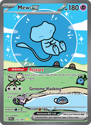 Mew-ex 232/245 — Pokémon Destinées de Paldea (EV4.5)