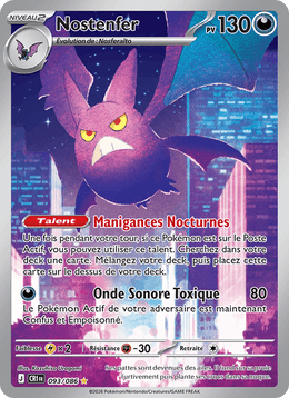 Nostenfer 093/122 Pokémon Chaos Ascendant (ME04)