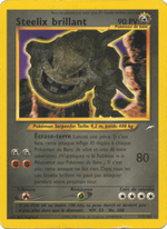 Steelix brillant 112/113 Pokémon Neo Destiny (N4)
