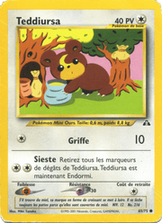Teddiursa 65/75 Pokémon Neo Discovery (N2)