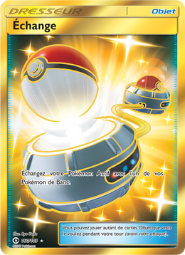 Échange 160/163 — Pokémon Soleil et Lune (SUM)