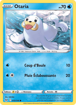 Otaria 033/217 Pokémon Origine Perdue (LOR)