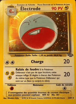 Électrode 2/64 Pokémon Jungle (JU)