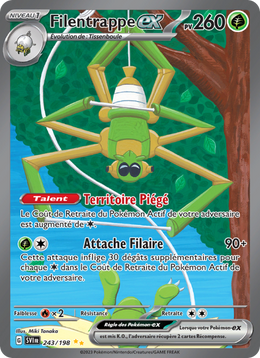 Filentrappe-ex - Spidops ex - Écarlate et Violet 243