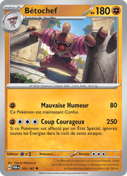 Bétochef 105/226 Pokémon Mascarade Crépusculaire (EV06)