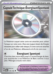 Capsule Technique : Énergisant Spontané 179/266 Pokémon Faille Paradoxe (EV04)