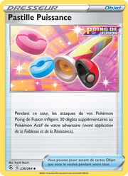 Pastille Puissance 236/284 Pokémon Poing de Fusion (FST)
