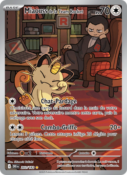Miaouss de la Team Rocket - Team Rocket's Meowth - Rivalités Destinées 203