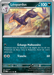 Léopardus 115/266 Pokémon Faille Paradoxe (EV04)