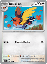 Braisillon 122/175 Pokémon Couronne Stellaire (EV07)