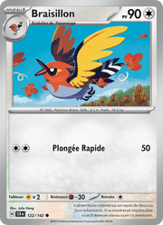 Braisillon 122/175 Pokémon Couronne Stellaire (EV07)