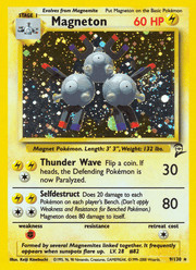 Magneton 9/130 Pokémon Base Set 2 (B2)