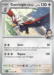 Gueriaigle d'Okuba 174/295 Pokémon Héros Transcendants (ME2.5)