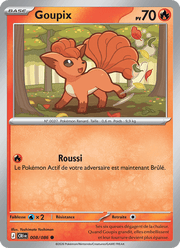 Goupix 008/122 Pokémon Chaos Ascendant (ME04)