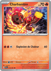 Charbambin 014/245 Pokémon Destinées de Paldea (EV4.5)
