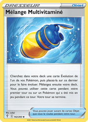 Mélange Multivitaminé 142/237 Pokémon Évolution Céleste (EVS)