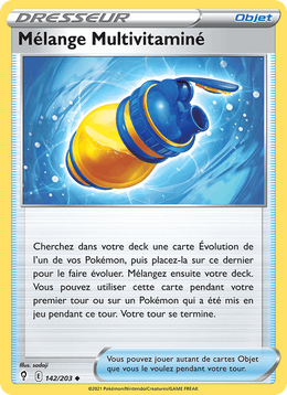 Mélange Multivitaminé 142/237 Pokémon Évolution Céleste (EVS)