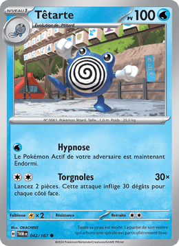 Têtarte 042/226 Pokémon Mascarade Crépusculaire (EV06)