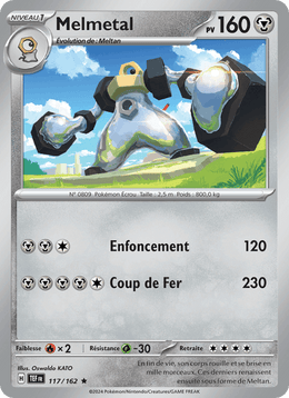 Melmetal 117/218 Pokémon Forces Temporelles (EV05)