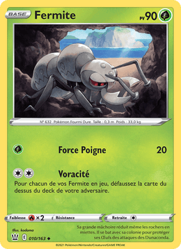 Fermite 10/183 Pokémon Styles de combat (BST)