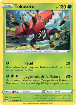 Tokotoro 16/183 — Pokémon Styles de combat (BST)