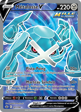 Métalosse V 181/233 — Pokémon Règne de Glace (CRE)
