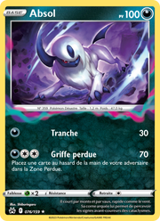 Absol 076/230 — Pokémon Zénith Suprême (CRZ)