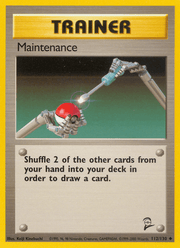 Maintenance 112/130 Pokémon Base Set 2 (B2)