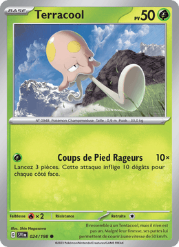 Terracool 024/258 Pokémon Écarlate et Violet (EV01)