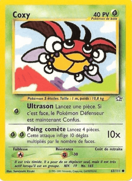 Coxy 63/111 Pokémon Neo Genesis (N1)