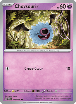 Chovsourir 036/173 Pokémon Flamme Blanche (WHT)