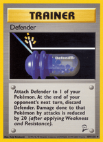 Defender 109/130 Pokémon Base Set 2 (B2)